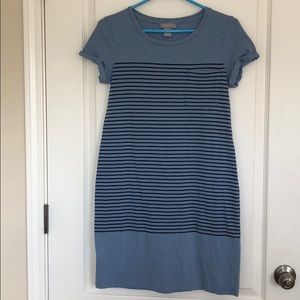 Blue T-Shirt Dress